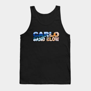 CARLO SAND BLOW - QLD Australia Rainbow Beach Tank Top